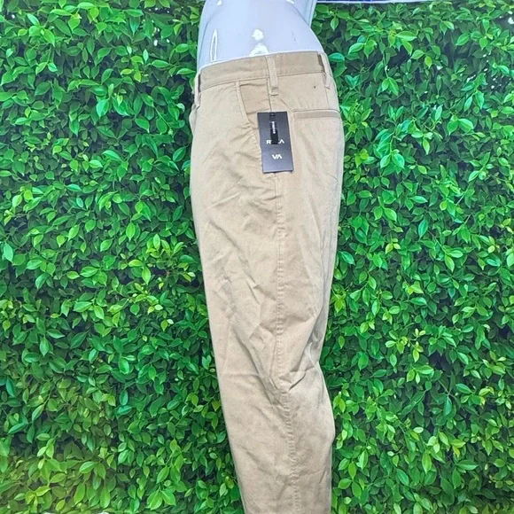 RVCA Men’s The Weekend Stretch Straight Fit Pants - NWT - Picture 4 of 12
